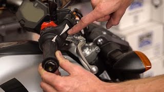 How To Adjust Your Motorcycle Throttle Cable  MC Garage [upl. by Vona]